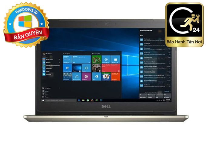 LAPTOP DELL VOSTRO 5468 70087067 GOLD CORE i7 KABYLAKE WIN10